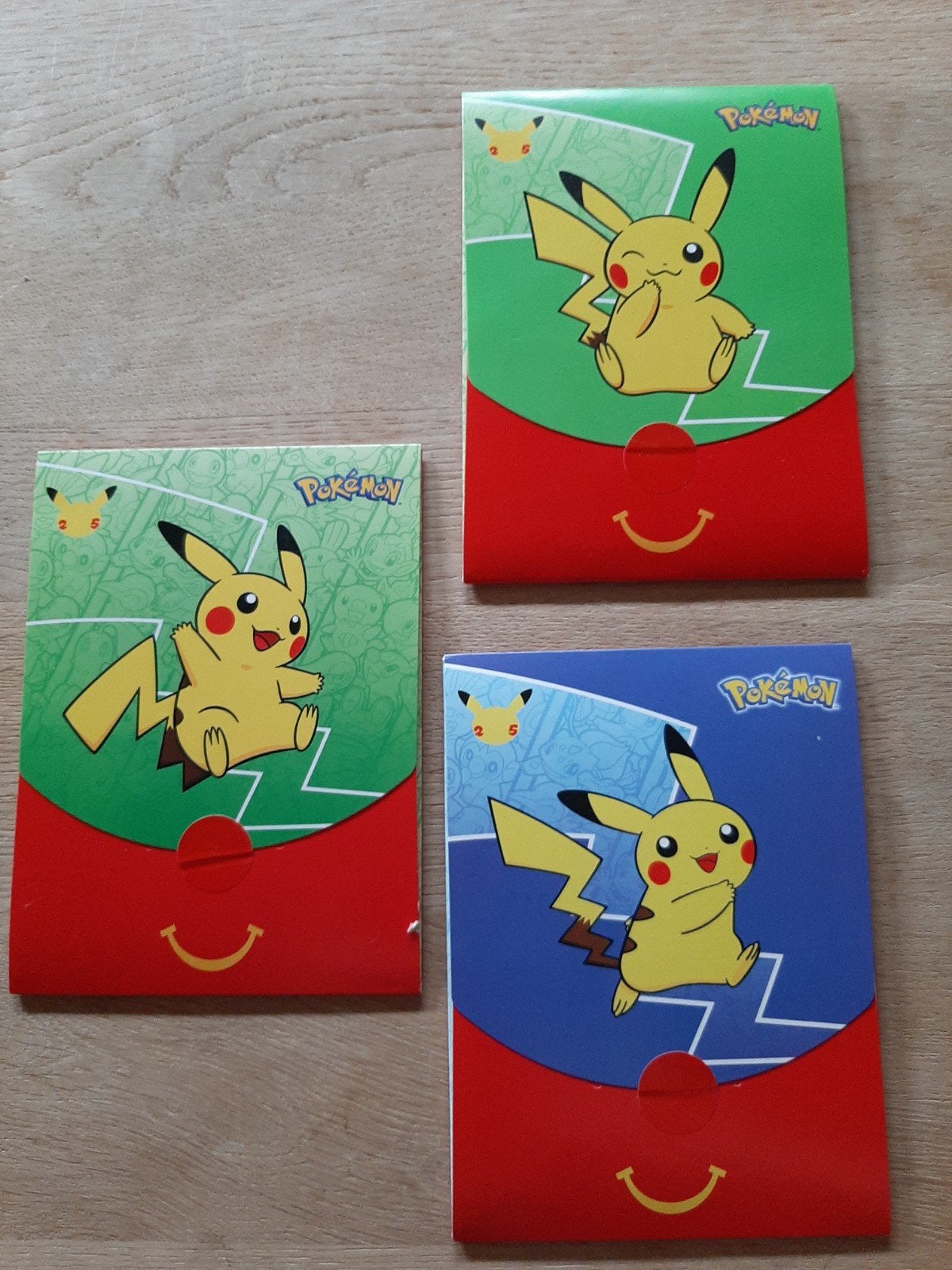3 sets Pokémon kaarten Mc.Donalds/2021(ongeopend!), Ophalen, Nieuw, Meerdere kaarten