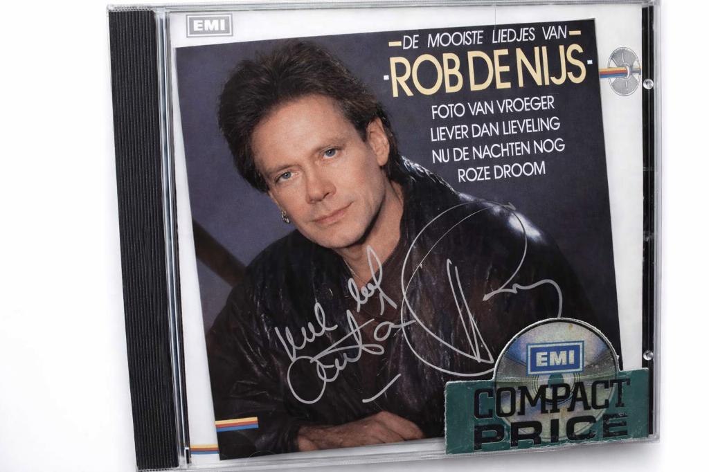 original cd-mooiste liedjes v. rob de nijs gesigneerd *1986*, Ophalen of Verzenden, Zo goed als nieuw, Overige genres