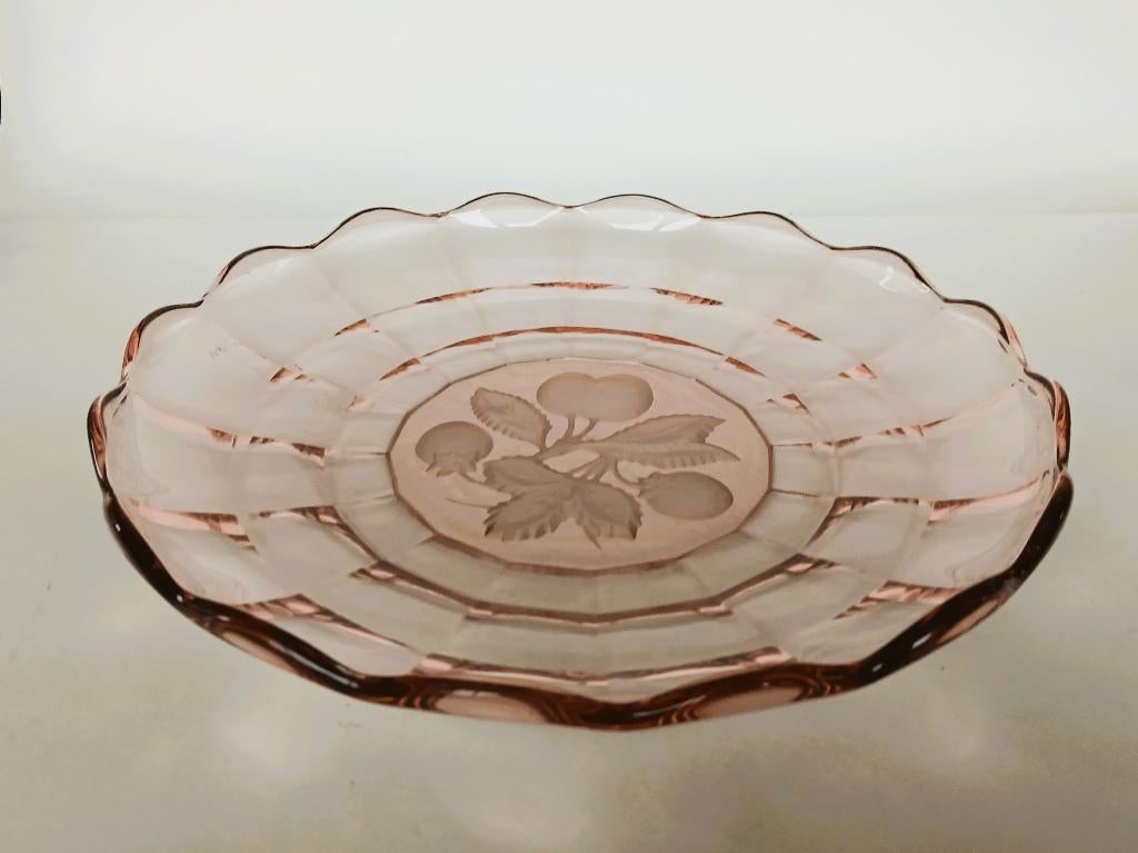 Fruitschaal Scailmont Persglas Art Deco, Ophalen of Verzenden