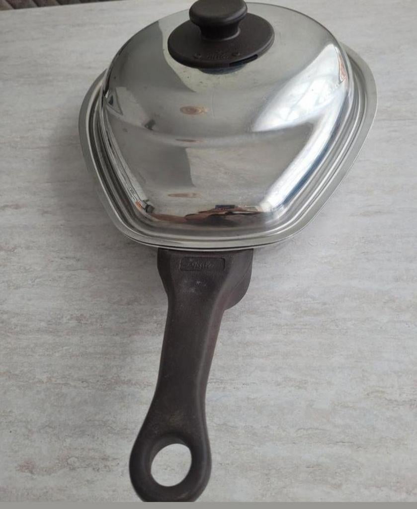 Fissler Braadpan, Ophalen of Verzenden, Gebruikt, Gietijzer, Koekenpan of Braadpan