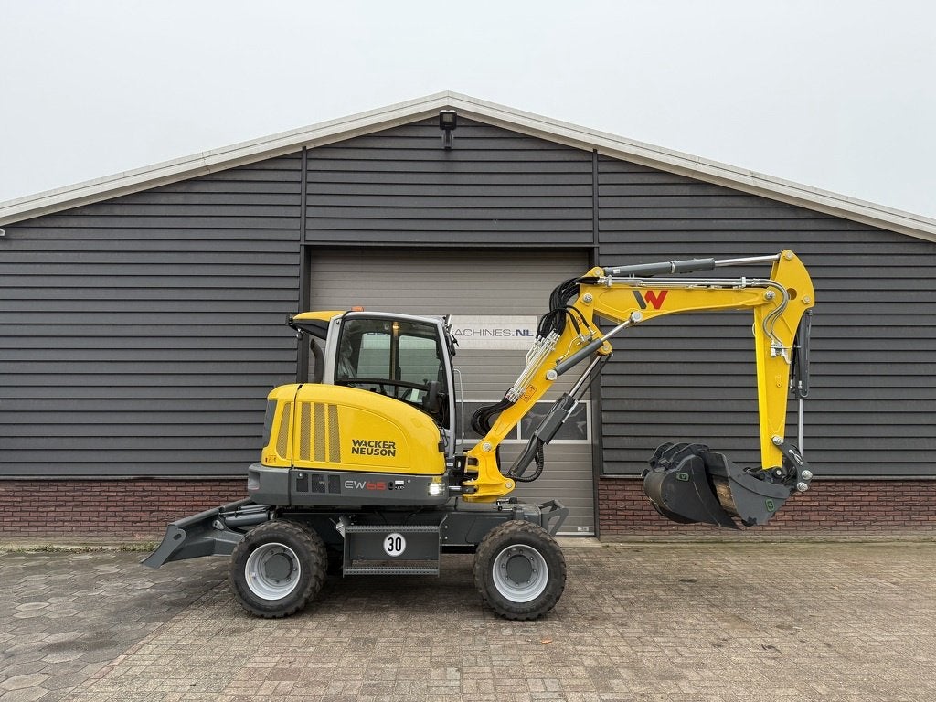 Wacker Neuson EW65 mobiele graafmachine NIEUW, Zakelijke goederen, Kraan