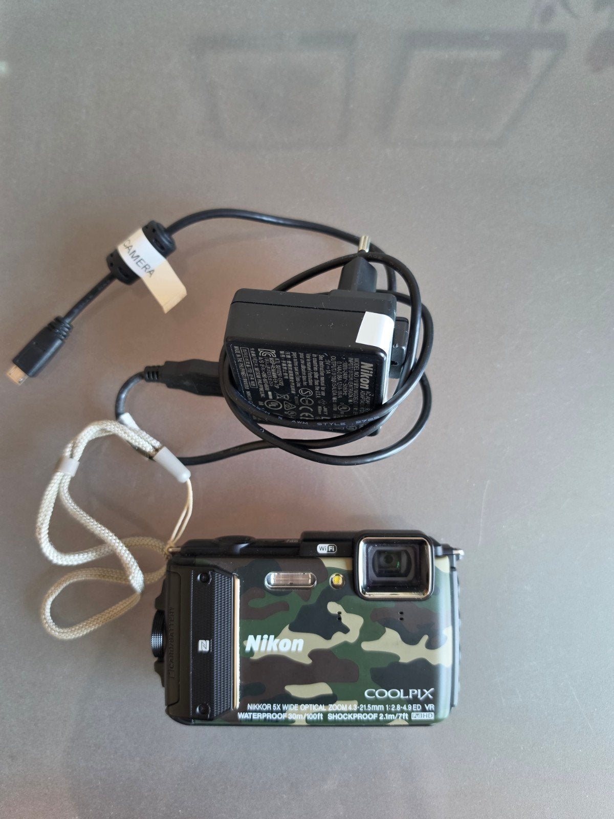 Nikon Coolpix AW130  Onderwatercamera - Zo goed als nieuw, Audio, Tv en Foto, Inclusief oplader, Compactcamera, Nikon, Ophalen of Verzenden