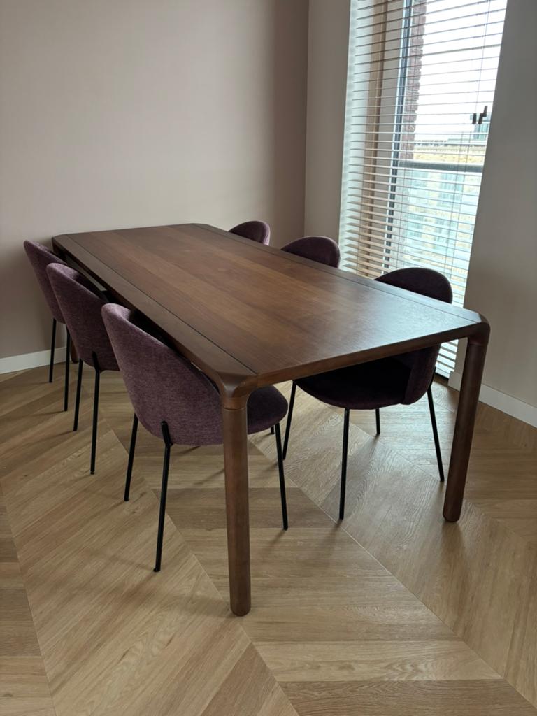 Zuiver Storm eettafel 220cm, Huis en Inrichting, Tafels | Eettafels, Ophalen, 200 cm of meer, 50 tot 100 cm, Zo goed als nieuw