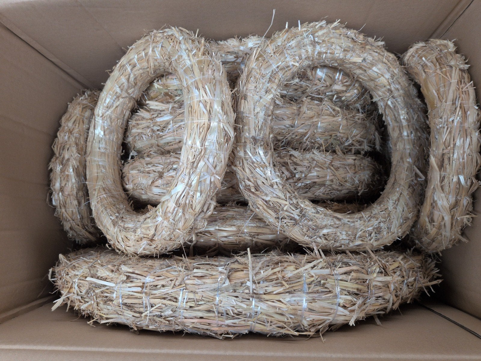 Strokransen voor decoratie - Diverse maten, Ophalen, Nieuw, Krans, Natuurlijk materiaal