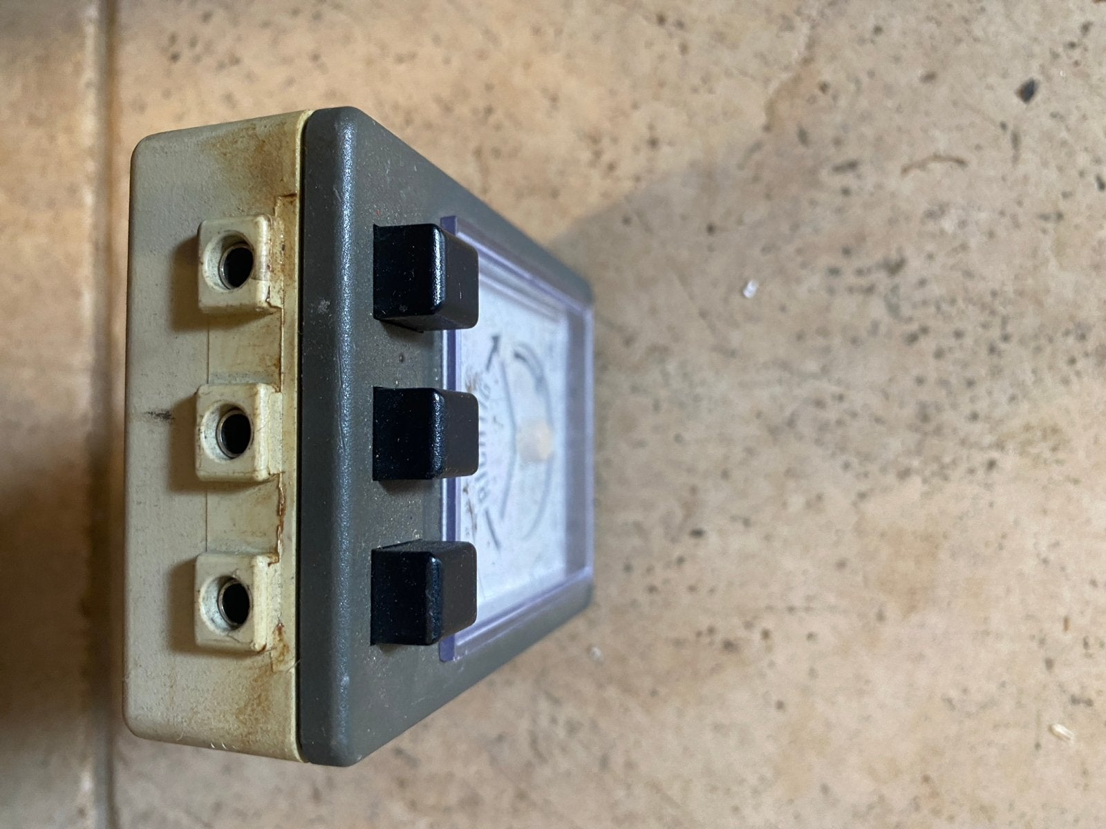 Analoge Draai Stoom Meter - Richtingaanwijzer, Ophalen, Overige meters