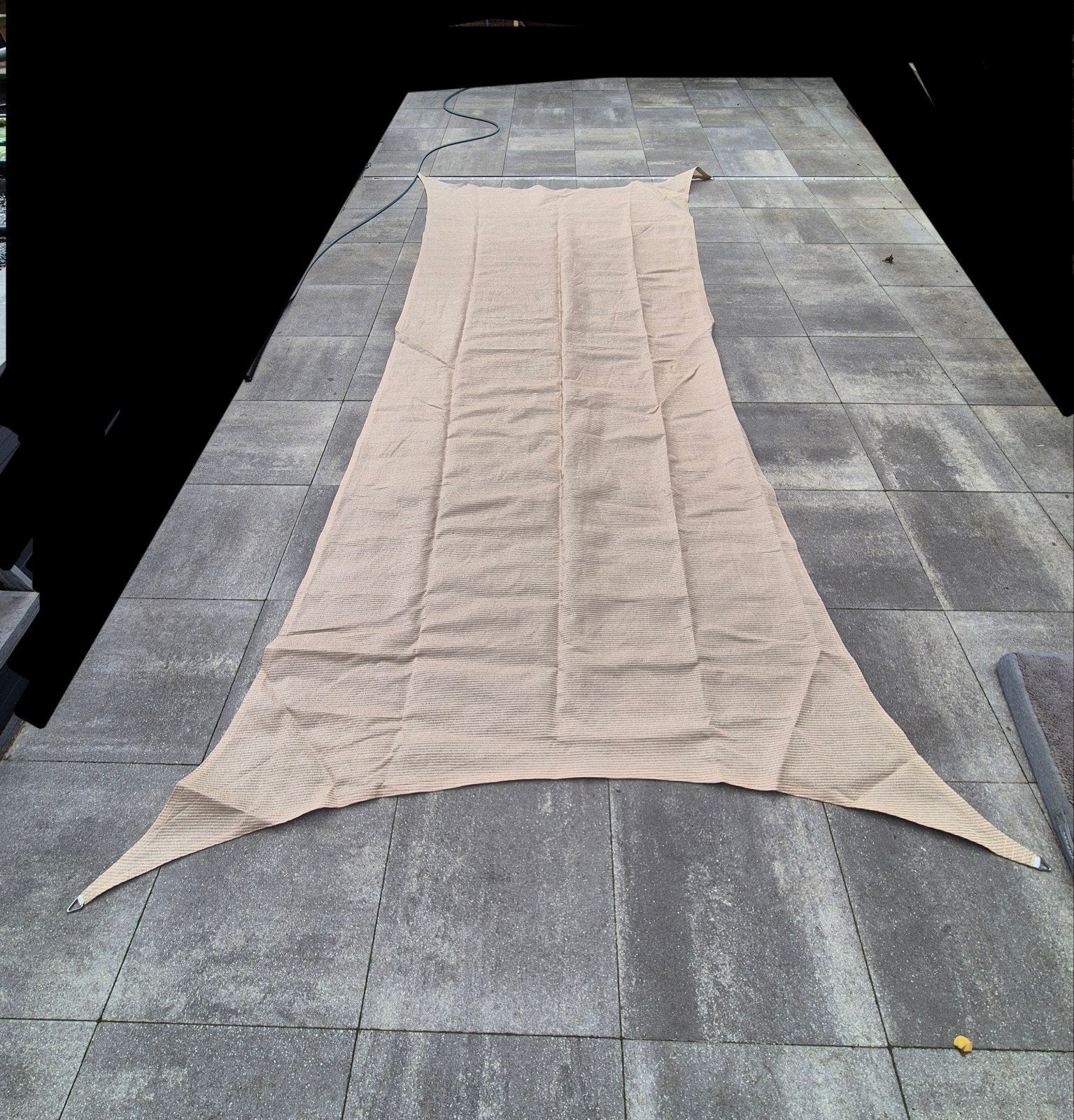 schaduwdoek, Tuin en Terras, Schaduwdoeken, Ophalen, Zo goed als nieuw