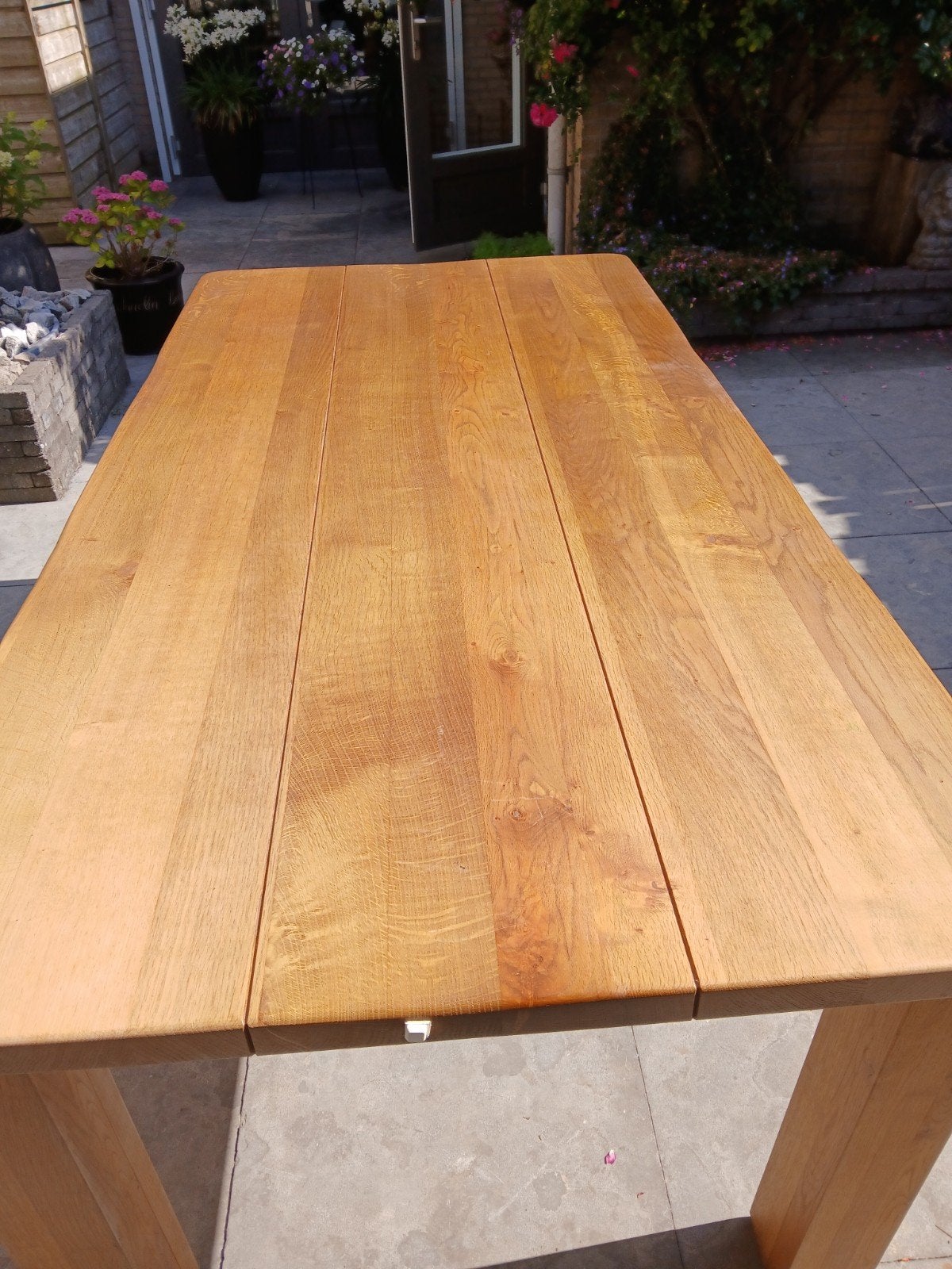 Eettafel, Ophalen, 200 cm of meer, 50 tot 100 cm, Zo goed als nieuw