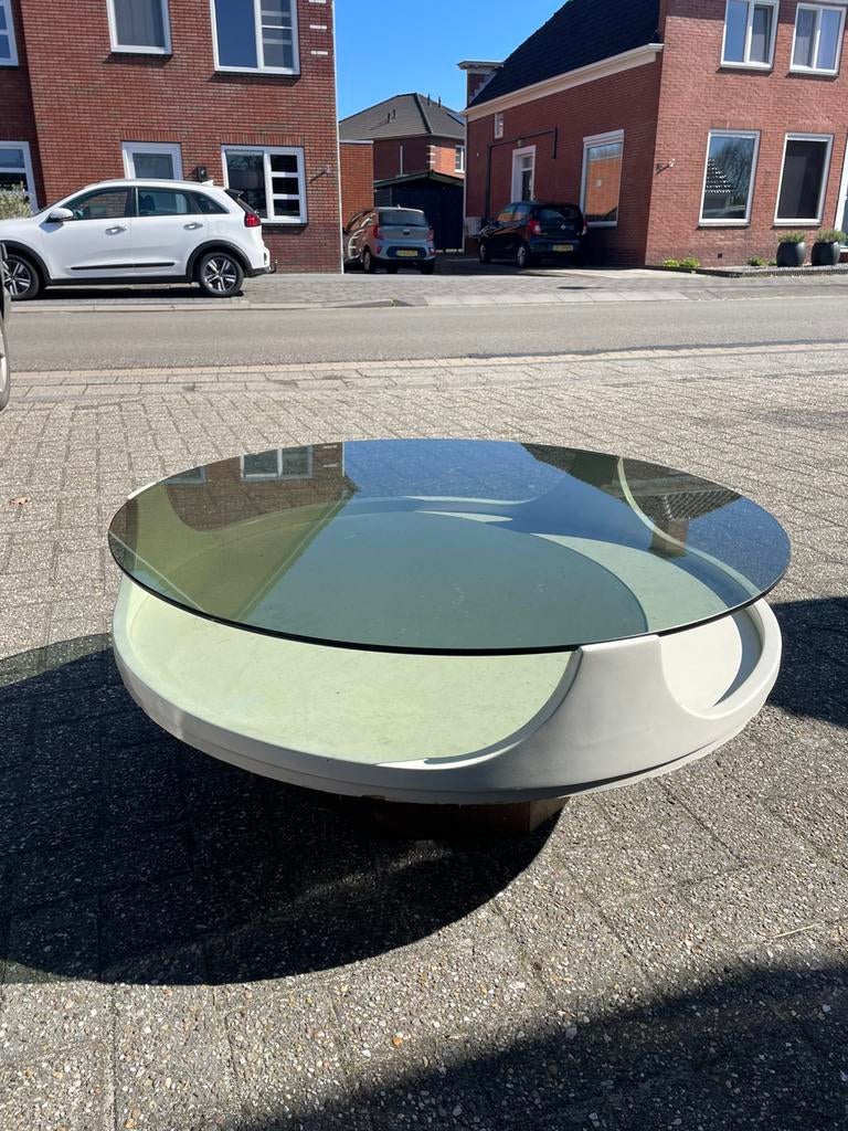 Nebu space age salontafel, Huis en Inrichting, Ophalen of Verzenden, Zo goed als nieuw, Rond, 50 tot 100 cm