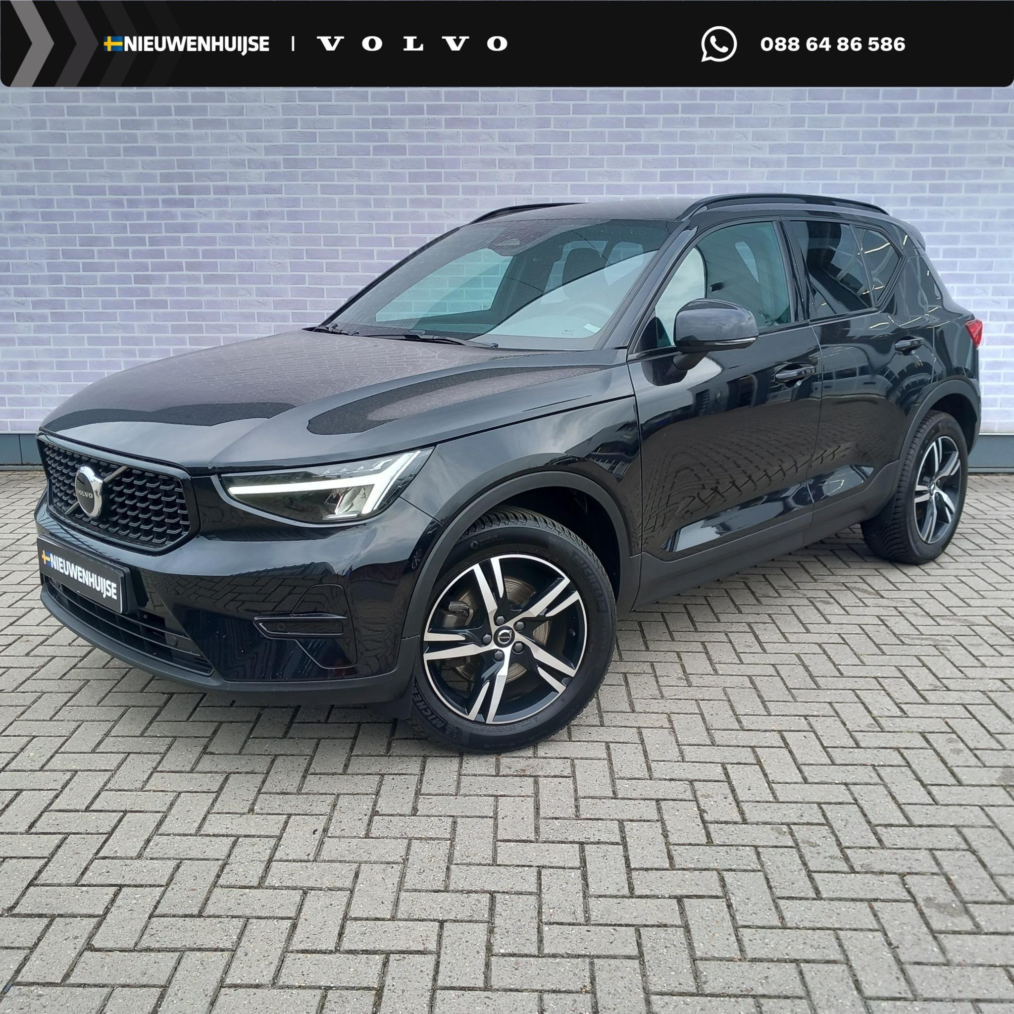 Volvo XC40 2.0 B3 Plus Dark | Adaptieve Cruise Control | Par, Auto's, Gebruikt, Euro 6, 4 cilinders, Automatische klimaatregeling