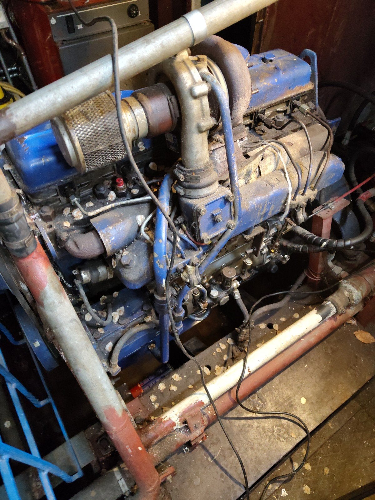 Daf 615 scheepsmotor, Auto-onderdelen, Motor en Toebehoren, Overige automerken, Gebruikt, Ophalen
