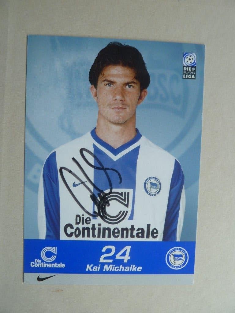 Spelerskaart. Kai.Michalke  Hertha BSC   1999/2000, Verzamelen, Ophalen of Verzenden, Zo goed als nieuw, Buitenlandse clubs, Spelerskaart