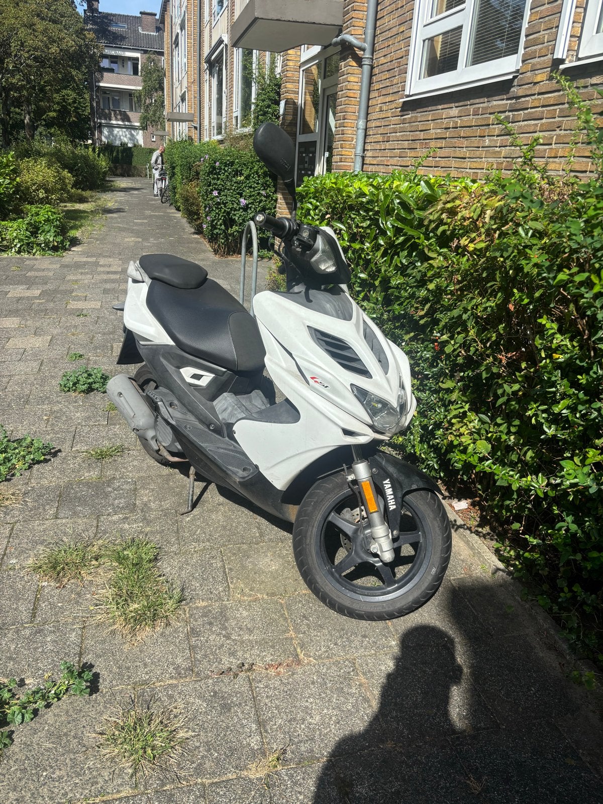 Yamaha Aerox Scooter - Wit, Ophalen of Verzenden, Gebruikt, Maximaal 45 km/u, Benzine