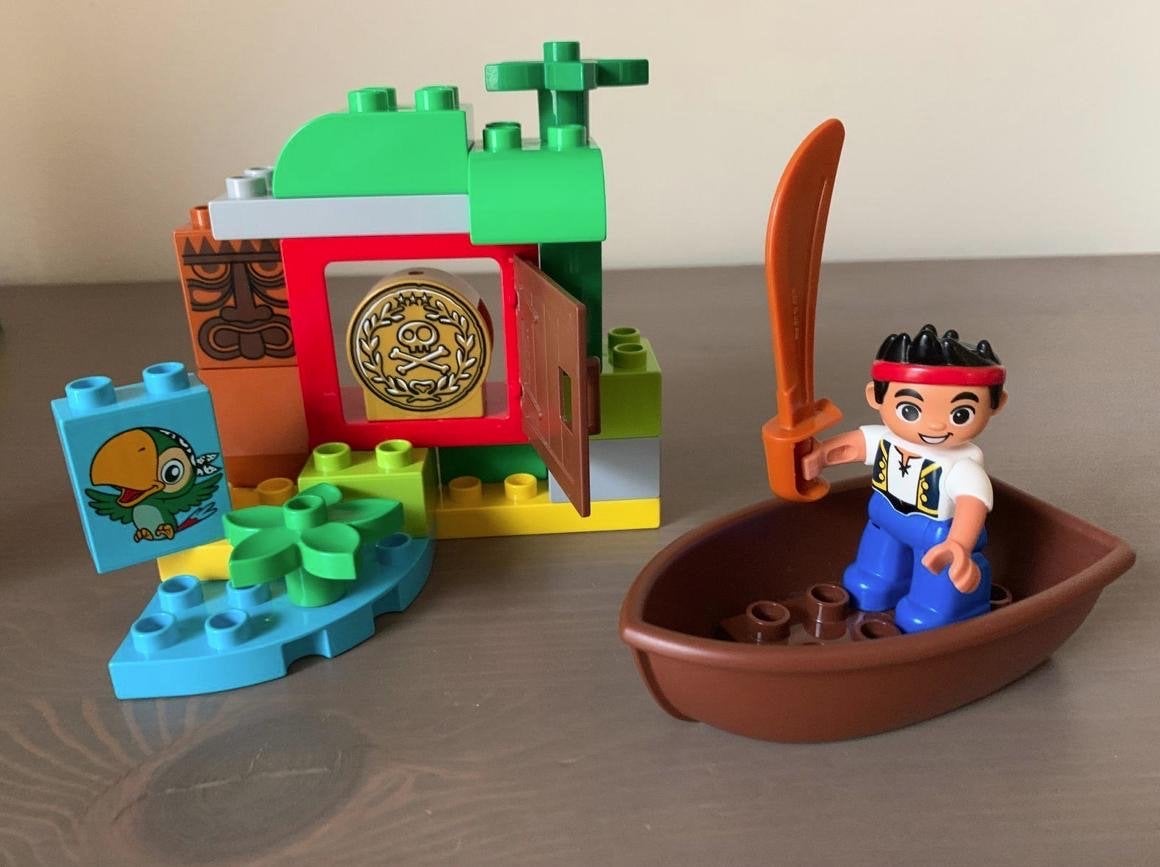 Duplo 10512 - Jake's Schateiland, Gebruikt, Overige thema's, Ophalen of Verzenden, Compleet