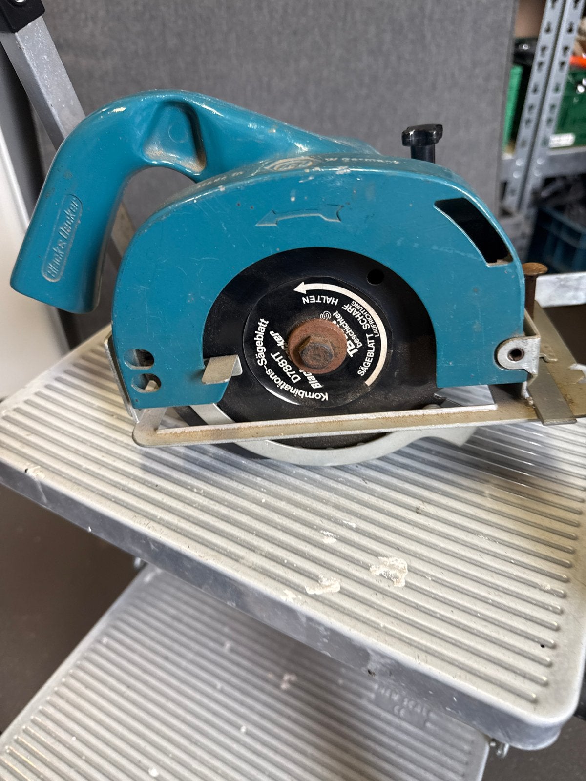 Cirkelzaag - Gebruikt maar functioneel, Gebruikt, Cirkelzaag, Ophalen of Verzenden, 30 tot 70 mm