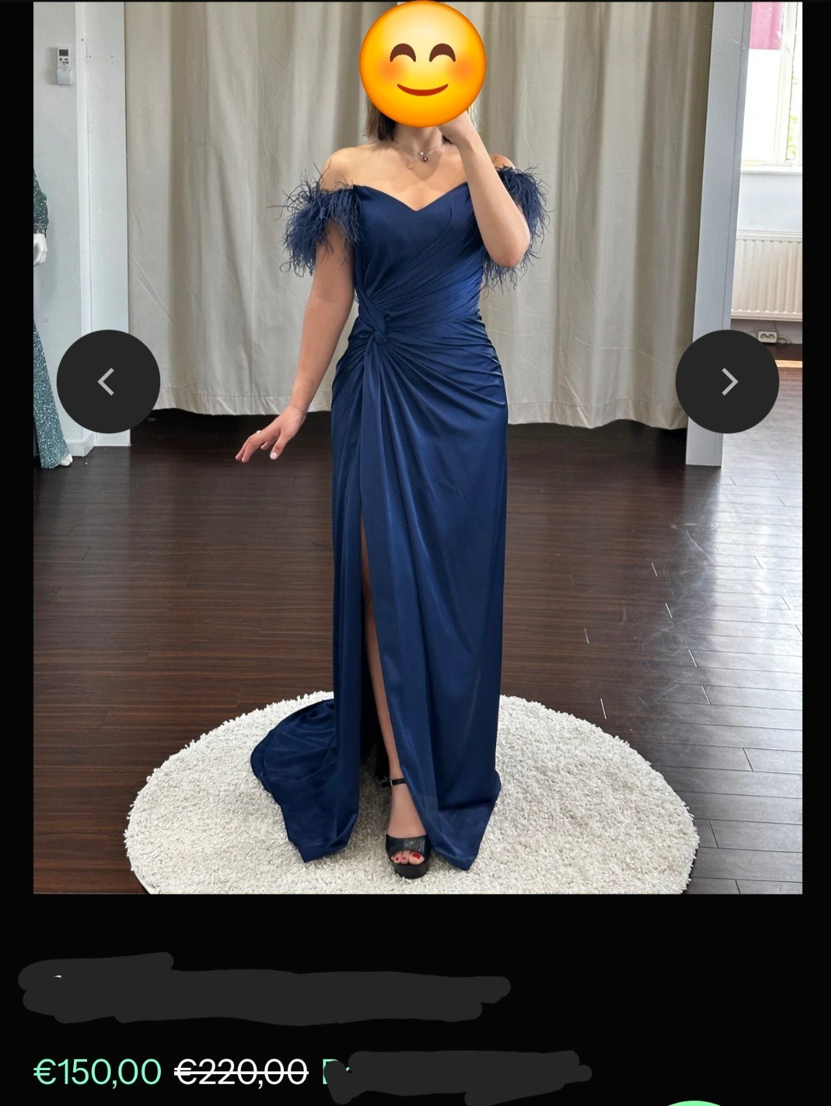 Dames avondjurk,maat 38, Kleding | Dames, Jumpsuits, Ophalen of Verzenden, Zo goed als nieuw, Maat 38/40 (M), Blauw