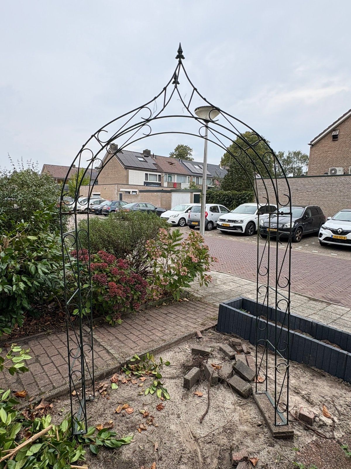 Metalen Tuinboog / Rozenboog - Groen, Ophalen, Gebruikt