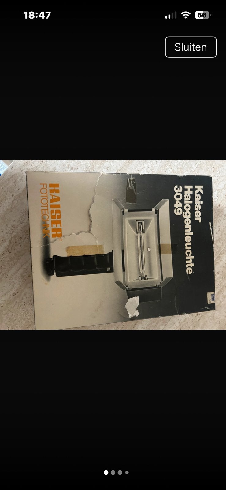 Film lamp, Ophalen of Verzenden, Zo goed als nieuw