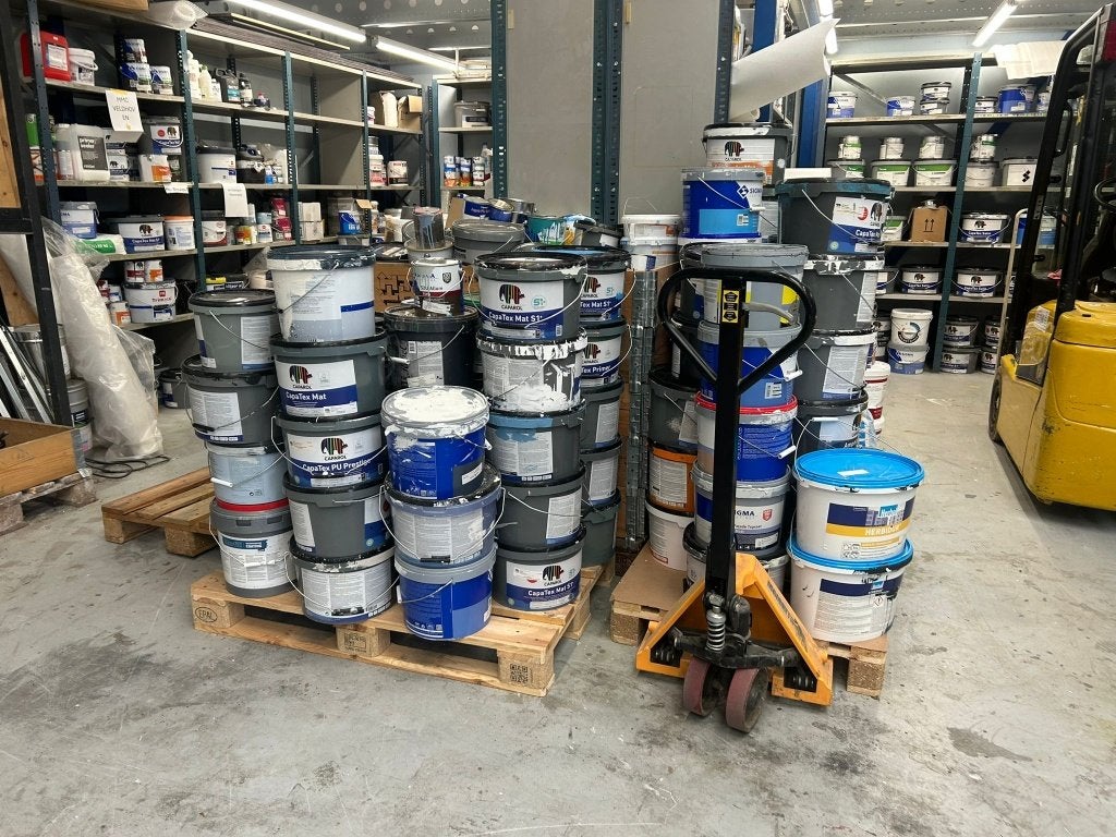 Gratis Verf, Doe-het-zelf en Verbouw, Verf, Beits en Lak, Ophalen, Overige kleuren, 20 liter of meer, Verf