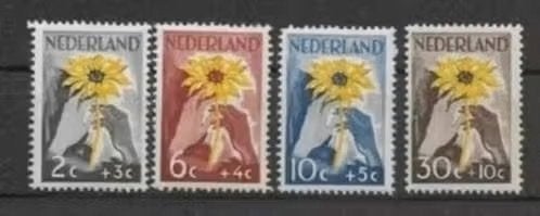 nederland nvph 538 - 541 (pf), Verzenden, Na 1940, Postfris
