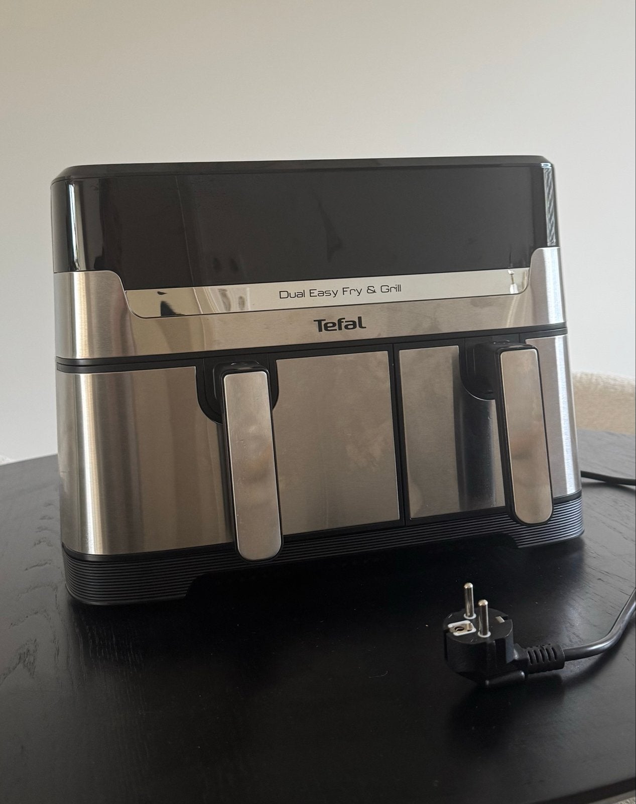 Tefal Dual Easy Fry & Grill XXL Airfryer - Zo goed als nieuw, 4 liter of meer, Ophalen, Zo goed als nieuw, Duo-friteuse