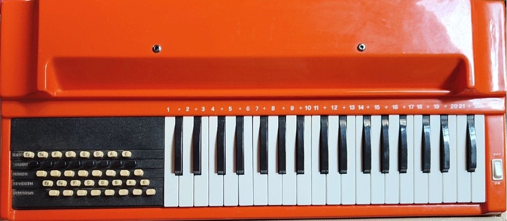 Vintage orgeltje Tempo italiaanse design prachtig jaren 70, Ophalen of Verzenden