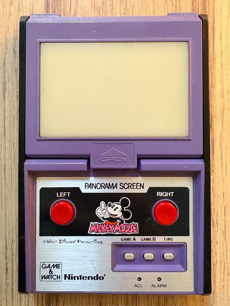 Nintendo Game & Watch uit 1984, Gebruikt, 1 speler, Eén computer, Vanaf 3 jaar