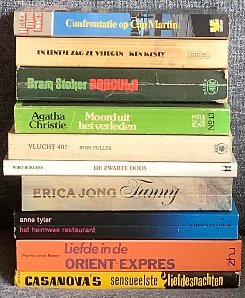 10 boeken (paperback) diverse genres, Ophalen of Verzenden, Gelezen, Overige typen