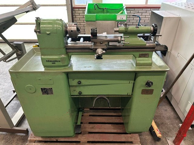 Schaublin 102 draaibank, Doe-het-zelf en Verbouw, Ophalen, Gebruikt, Metaaldraaibank, Minder dan 500 mm