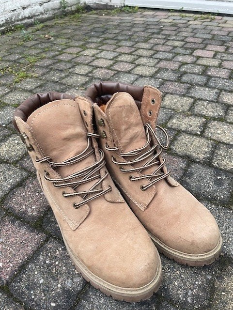 Werkschoen, Ophalen, Bruin, Nieuw, Esprit