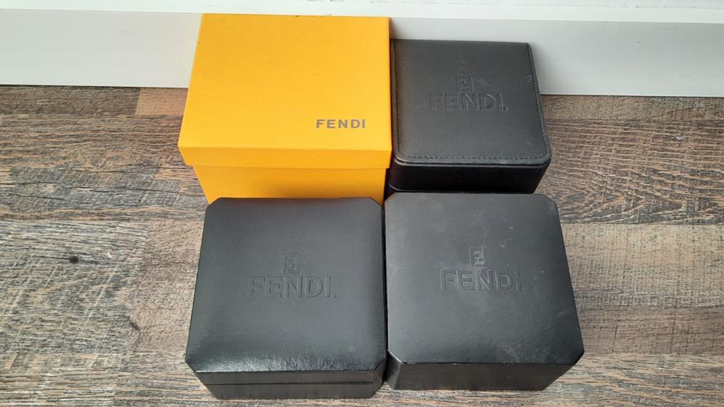 Partij van 4 Fendi Horloge Dozen, Ophalen of Verzenden, Gebruikt