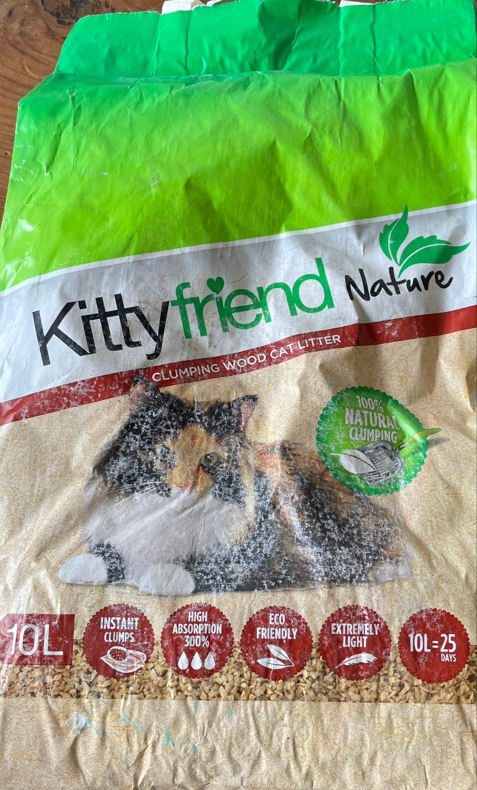 Kittyfriend Nature kattenbakvulling., Dieren en Toebehoren, Ophalen, Nieuw