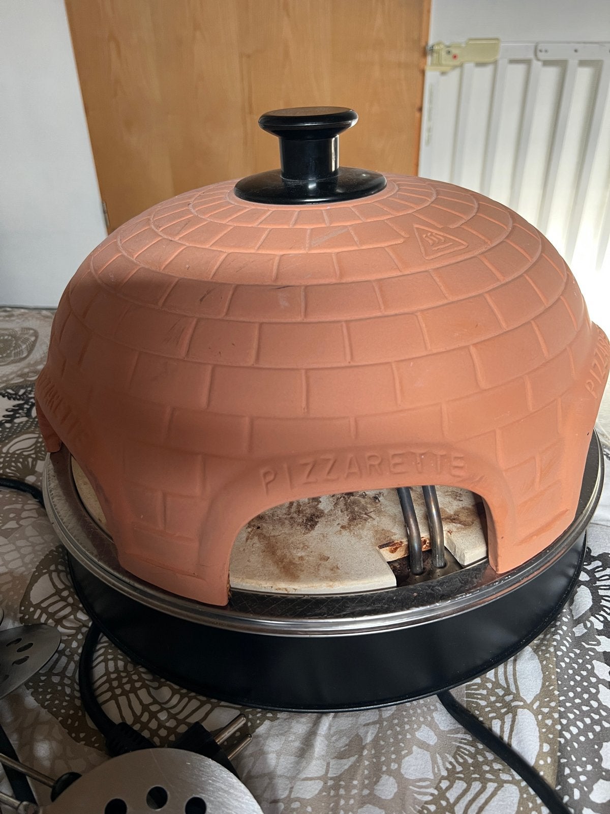 Pizzarette voor 6 personen - Voor gezellig tafelen, Ophalen, Minder dan 45 cm, Pizzaoven, Gebruikt