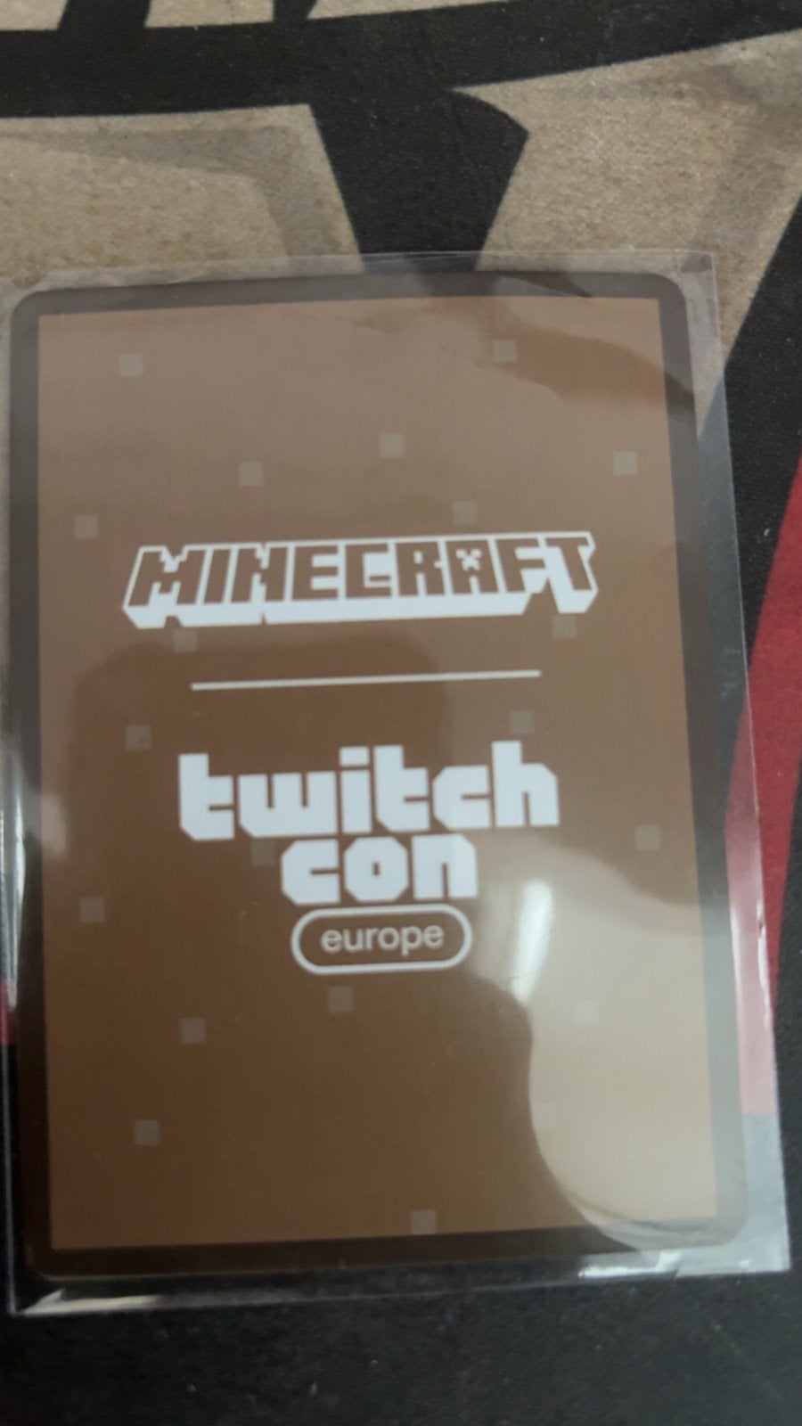 Minecraft TwitchCon Europe Crafter cape code, Ophalen of Verzenden, Nieuw