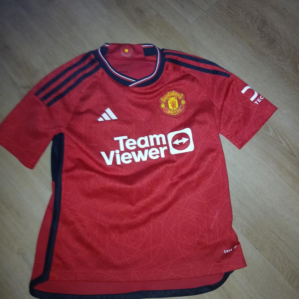 MANCHESTER UNITED thuisshirt maat 152, Maat XS of kleiner, Ophalen of Verzenden, Zo goed als nieuw, Shirt