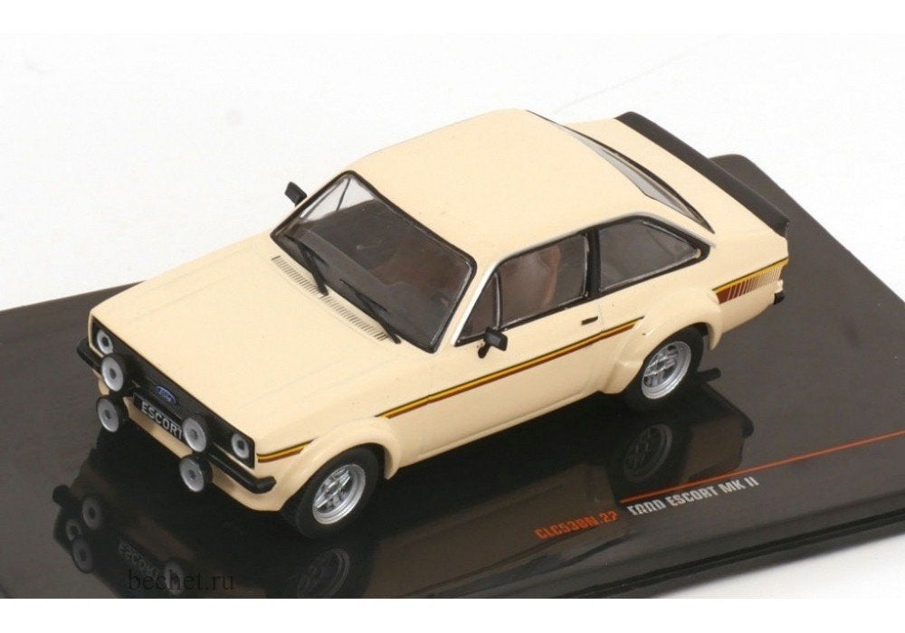 Ford Escort MK2 1976, 1/43, IXO, Overige merken, Auto, ., IXO