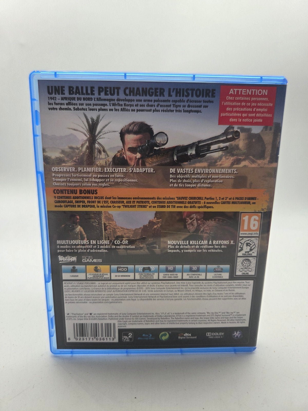 Sniper Elite III Ultimate Edition PS4, Online, Riverside House, 2 Oriel Place, Oxford, OX1 2HH, UK, Shooter, 1 speler