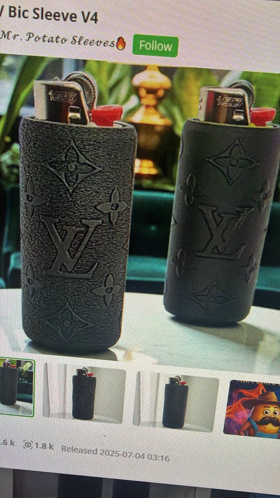 Luxe aanstekerhoesjes: Louis Vuitton, Dior, Chanel, Supreme, Verzamelen, Rookartikelen, Aanstekers en Luciferdoosjes, Ophalen of Verzenden