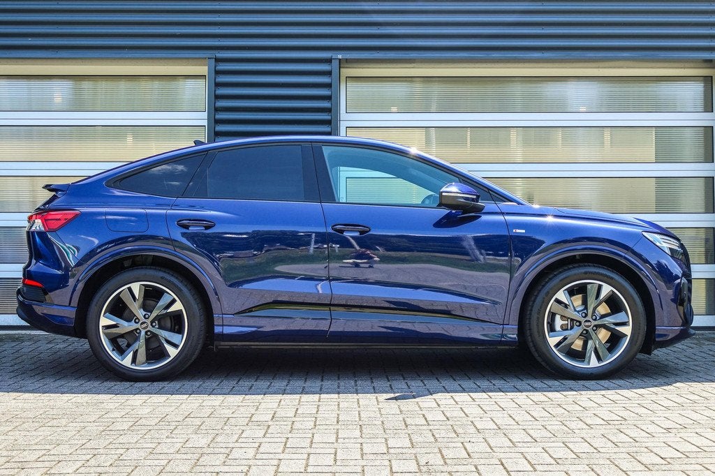 Audi Q4 Sportback e-tron 45 quattro S Edition Competition 82, Automaat, 12 maanden, Zwart, 82 kWh