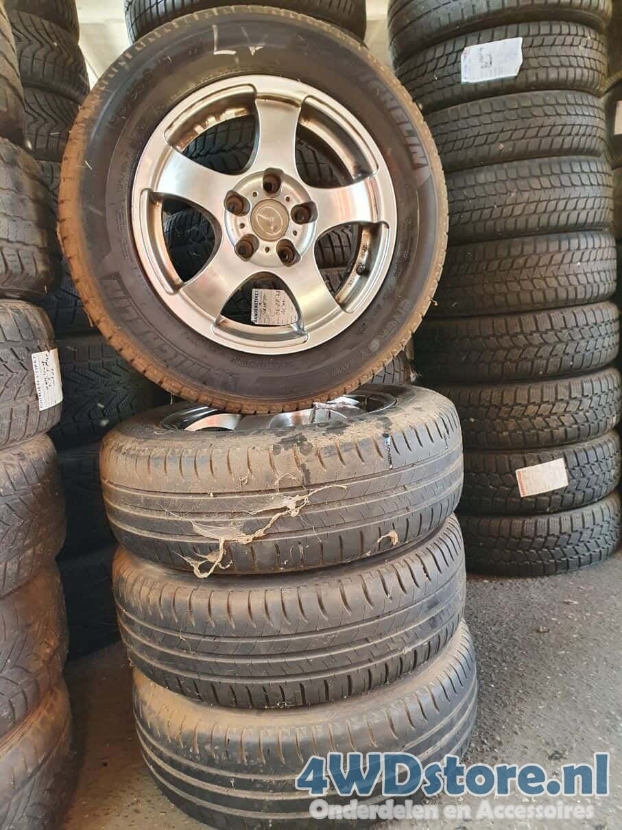 Mazda 6 velgen met Michelin zomerbanden, Gebruikt, -, -, Banden en Velgen