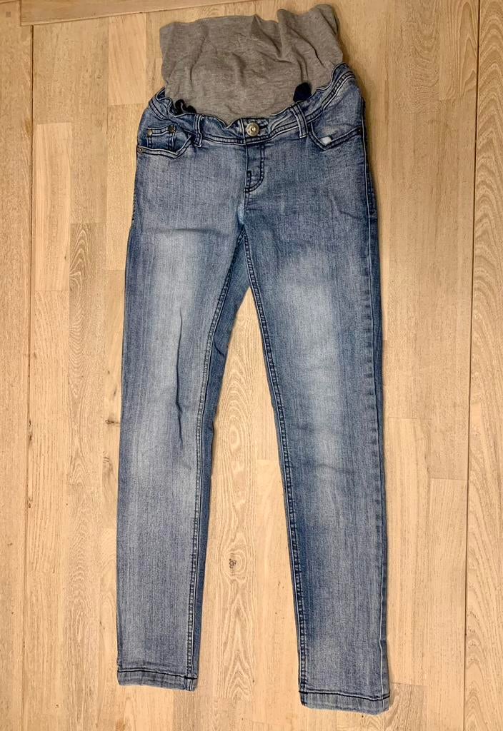 Skinny jeans positiebroek Prénatal maat 36, Blauw, Ophalen of Verzenden, Maat 36 (S), Gedragen