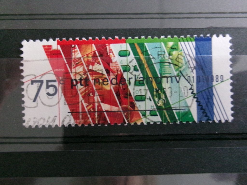 1989 - verzelfstandiging ptt (877f), Verzenden, Gestempeld