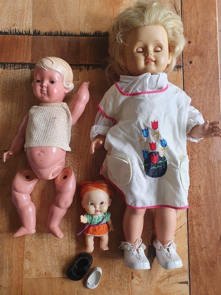 POPPEN JAREN 60 + KLEERTJES + DEKENTJE, Ophalen of Verzenden, Gebruikt, Pop