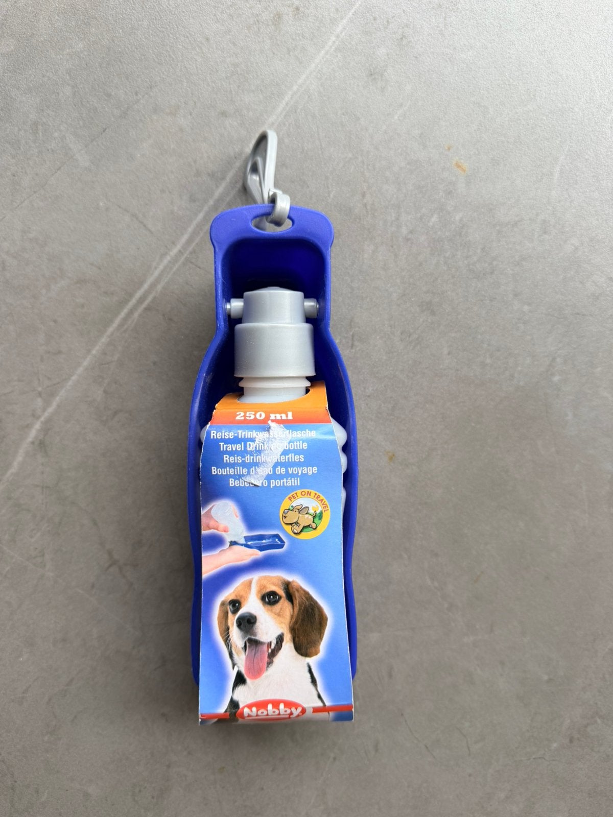 Nobby reisdrinkfles  250 ml, Ophalen of Verzenden, Nieuw