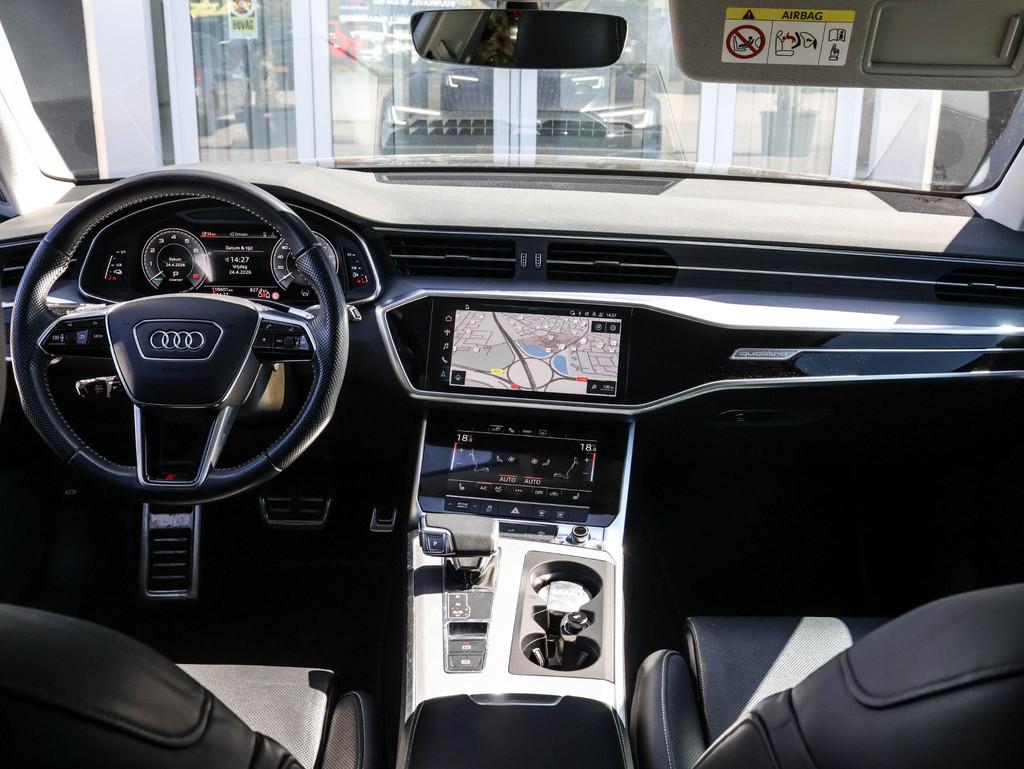 Audi A6 Avant 55 TFSI e quattro Competition | Leer | Stoelve, Auto's, Audi, Automaat, Gebruikt, 4 cilinders, Plug-in hybride