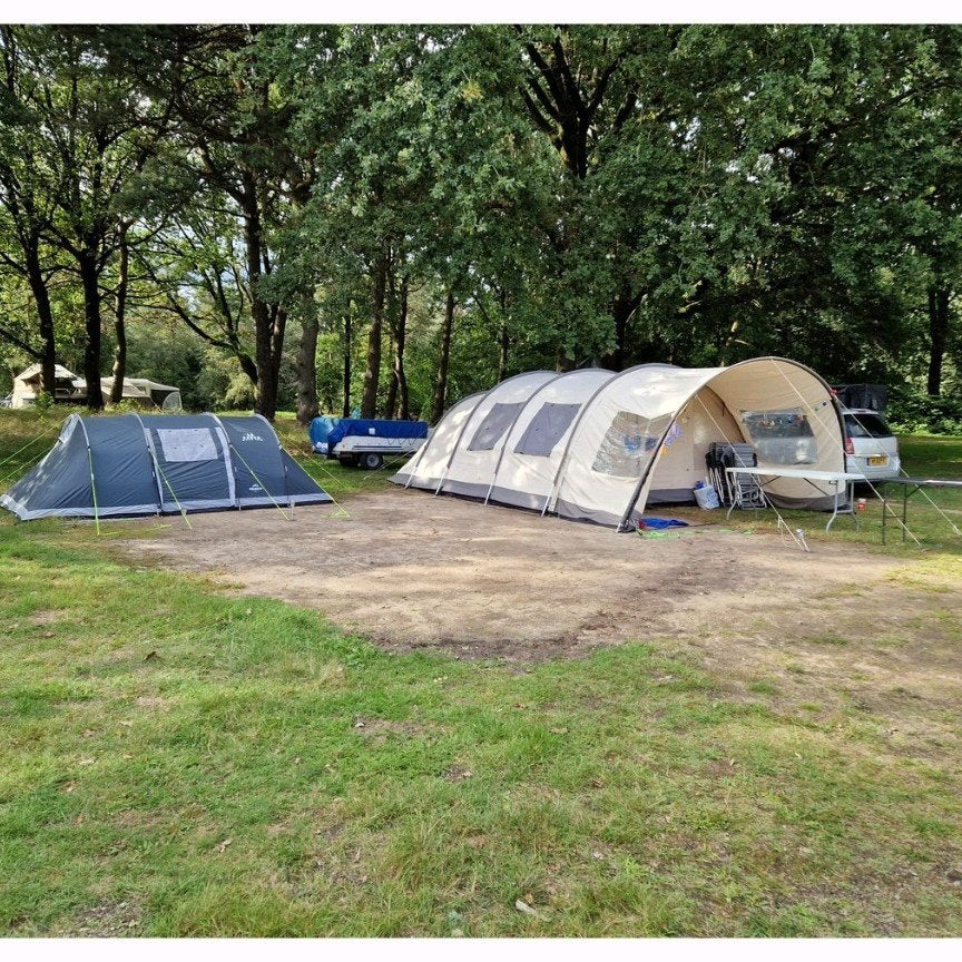 Basecamp 6-8 persoons katoenen tent met toebehoren, Caravans en Kamperen, Tenten, Ophalen of Verzenden