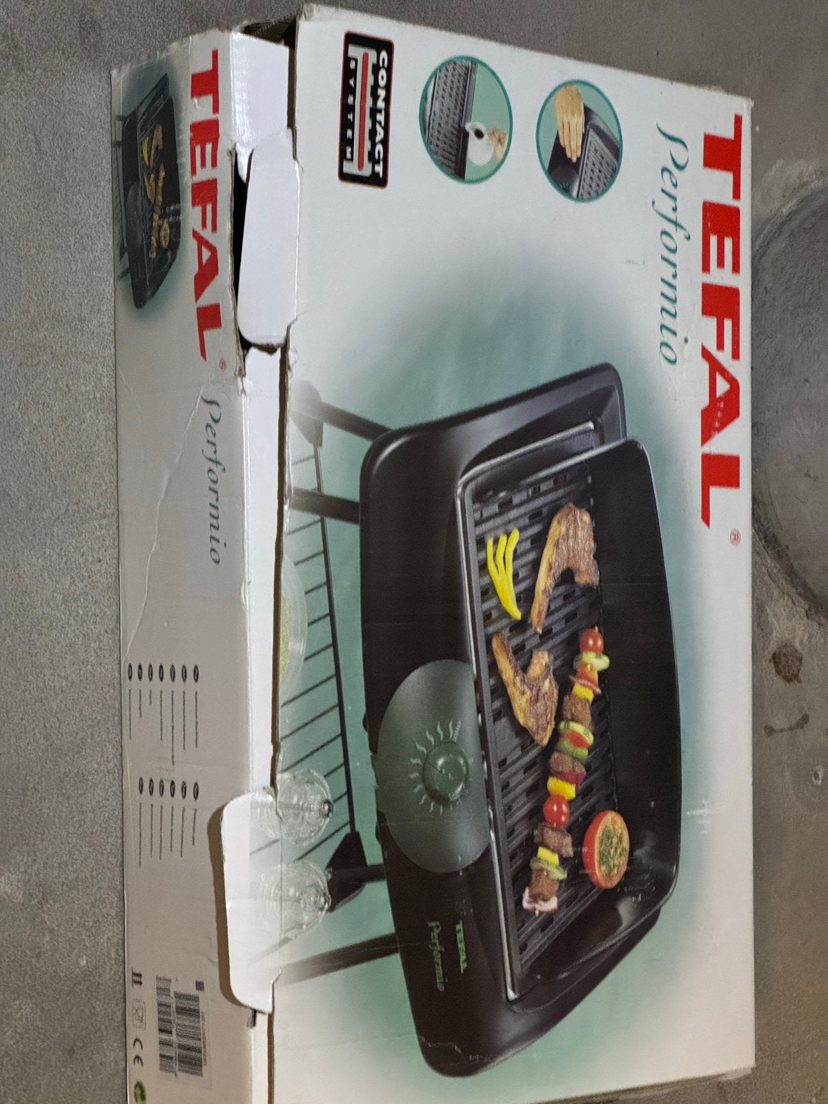Tefal Performio elektrische barbecue - Zo goed als nieuw, Ophalen of Verzenden, Zo goed als nieuw