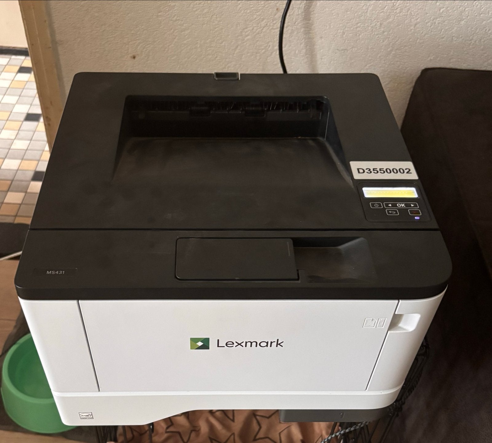 Lexmark MS431dw Laserprinter - Zo goed als nieuw, Computers en Software, Printers, Zo goed als nieuw, Printer, Laserprinter, Zwart-en-wit printen