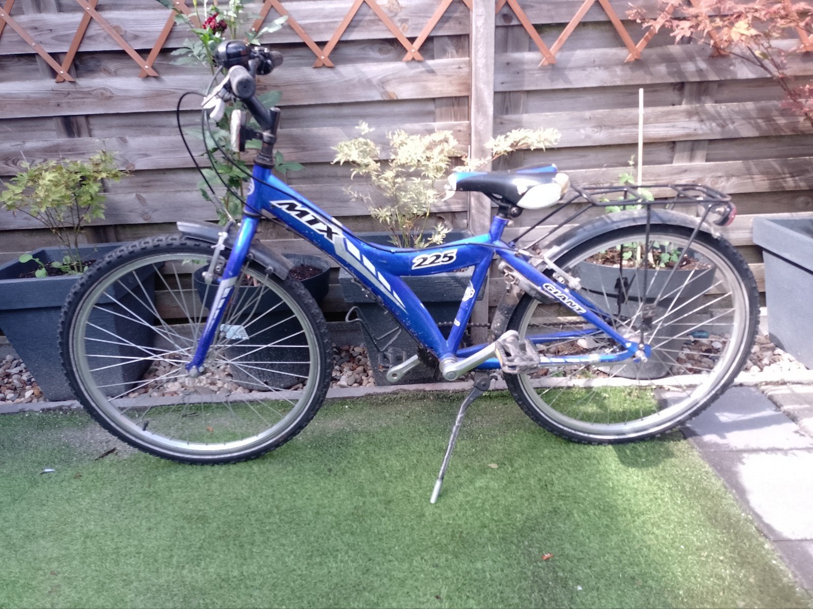Giant MTX 225 kinderfiets - Blauw, Ophalen, Gebruikt, Velgrem, Versnellingen