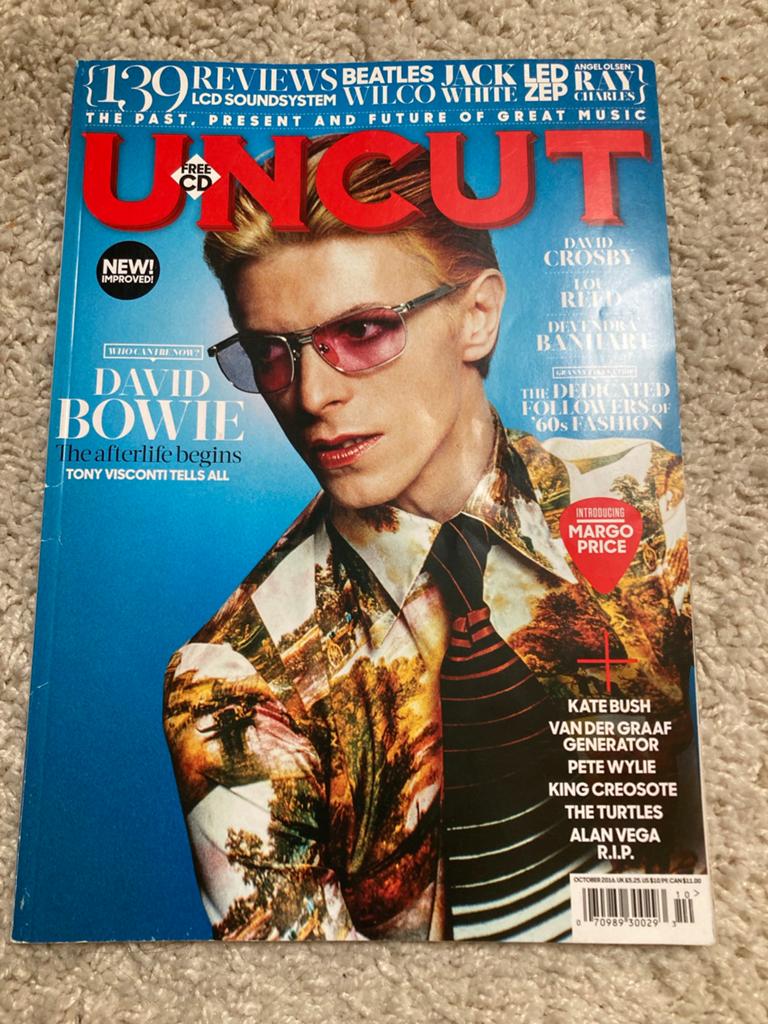 UNCUT David Crosby LOU REED Pete Wylie TURTLES David Bowie, Boeken, Tijdschriften en Kranten, Ophalen of Verzenden, Zo goed als nieuw