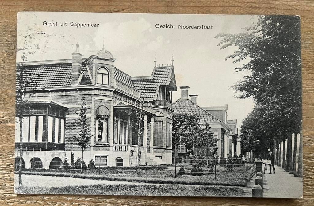 Sappemeer, Verzamelen, Ophalen of Verzenden, Voor 1920, Gelopen, Groningen